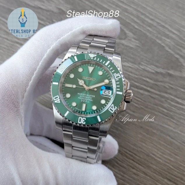 Seiko Mod Submariner HULK NH35