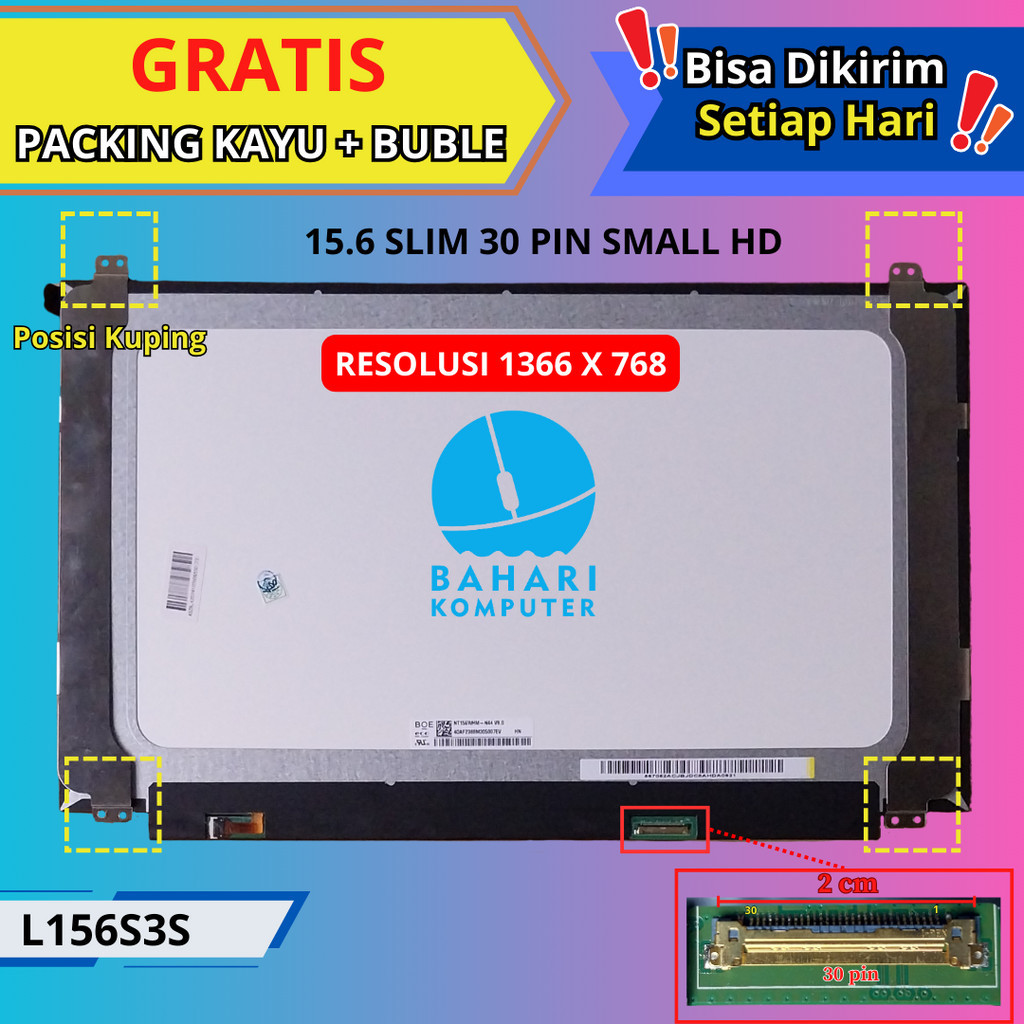 LCD LED Asus Vivobook X505 X505Z X505ZA 15.6 INCH HD