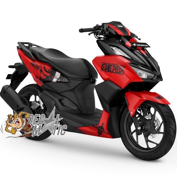 Stiker Vario 160 Full Body Decal Full Body Motor Honda Vario 160 ABS non ABS - One Piece D Ace
