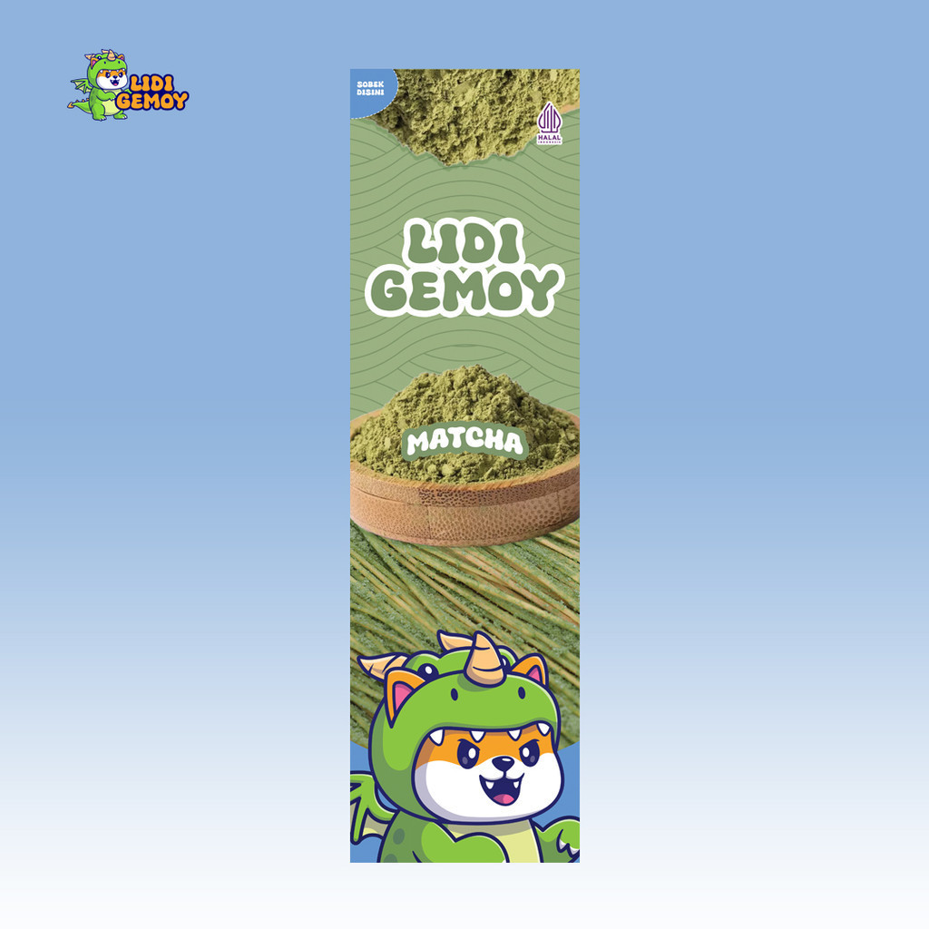 

Lidi Gemoy Matcha 25Gr