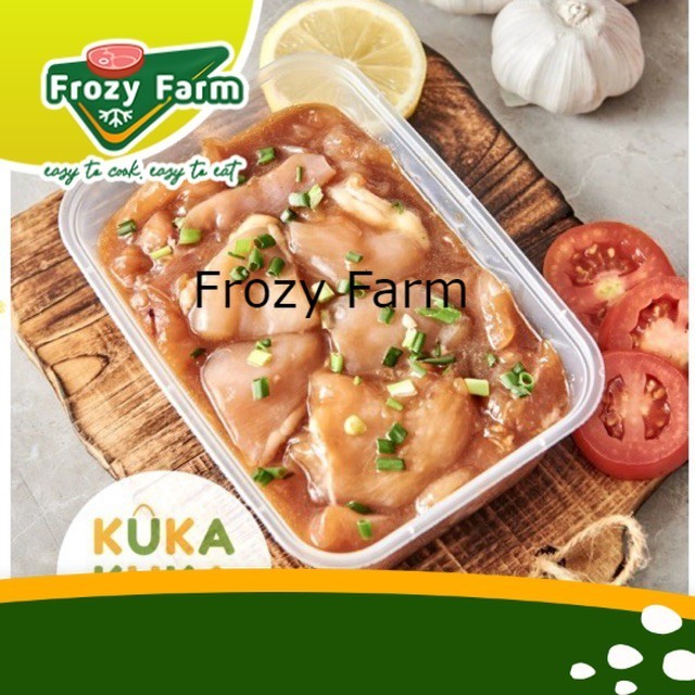 

Daging Ayam Marinasi Sauce Bulgogi / Gochujang / BBQ / Blackpepper Ready To Cook 500gr | Frozy Farm