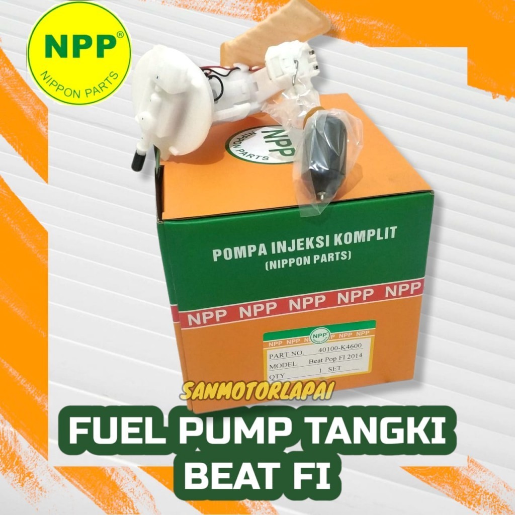 Pompa Injeksi Fuel Pump Tangki Beat Fi,Vario110 FI K46 - NPP