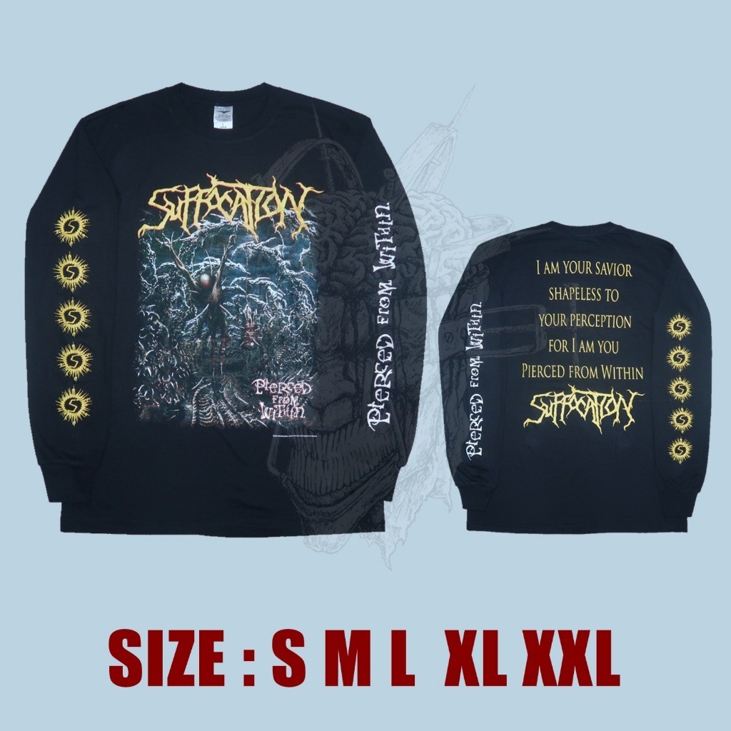 ORIGINAL LS - SUFFOCATION - Pierced from Within
