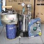 setrika uap boiler gas galaxy 5 liter