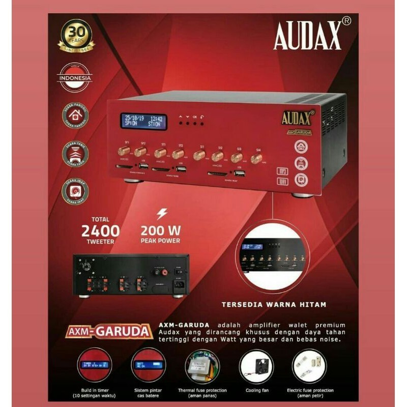 Ampli Audax AXM Garuda Asli Walet