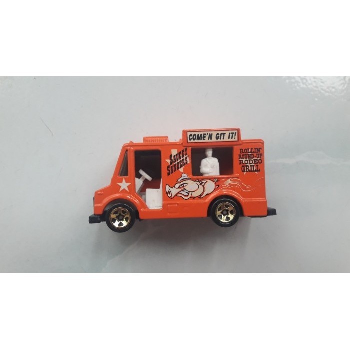 ASSORTED DIECAST LOOSE : HOTWHEELS - ICE CREAM TRUCK 54335 RARE -KA67