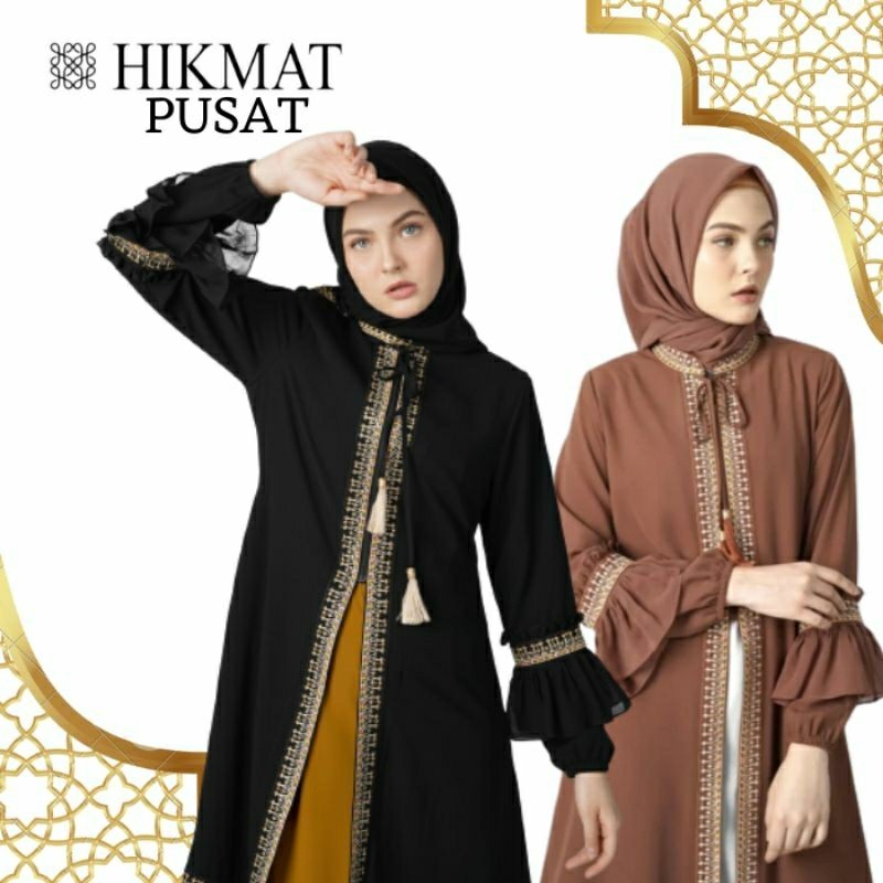 HIKMAT ABAYA NEW A9677 - 02 TERMURAH
