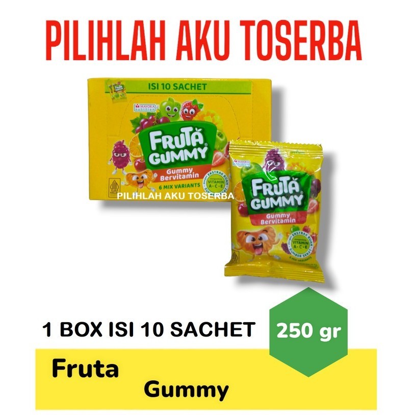

RB FRUTA GUMMY BerVitamin - ( HARGA 1 DUS )