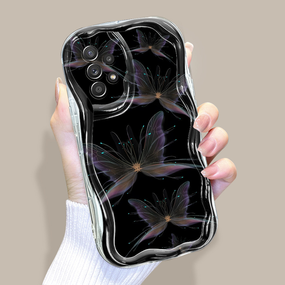 Casing Hp Untuk Compitable With Samsung A52 A52S 5G Phone Case Softcase Soft Kesing Kartun Glow Butt