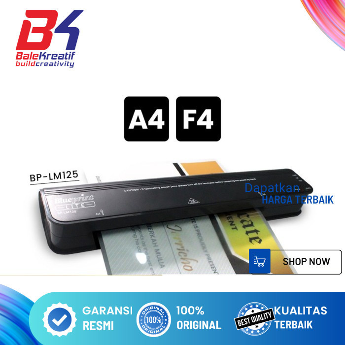 

Mesin Laminating Blueprint LM125 A4-F4