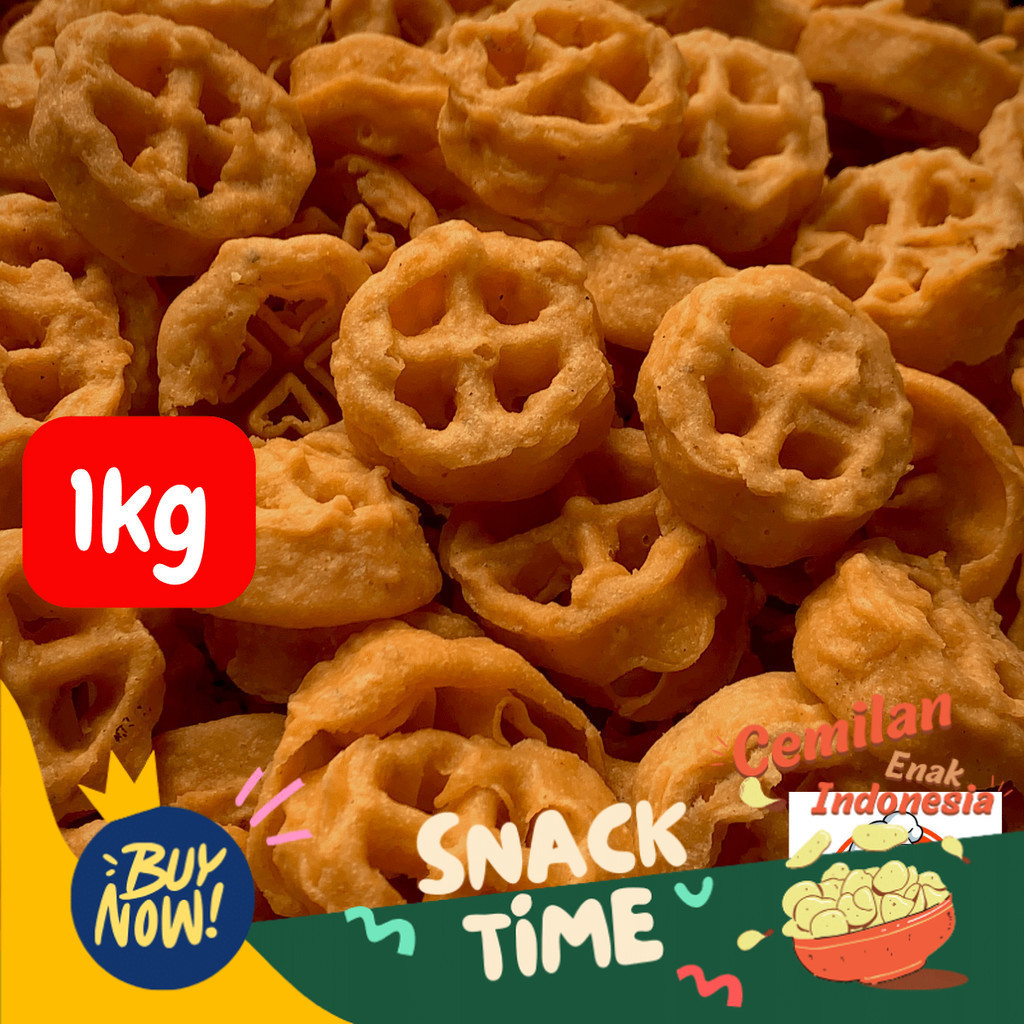 

Special Diskon Kue Kembang Goyang Mini Manis Wijen Asin 1kg Snack Kiloan Cemilan Camilan Lebaran Makanan Ringan Jajanan Jadul Murah