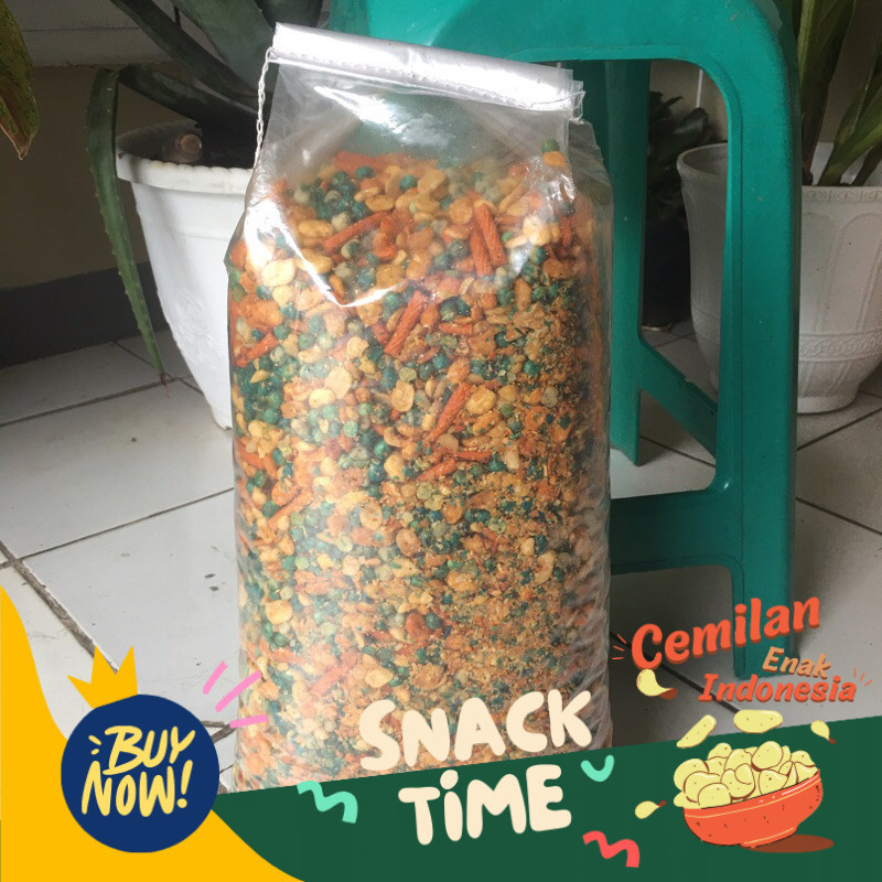 

Special Diskon (1Kg) SNACK KACANG MIX GURIH