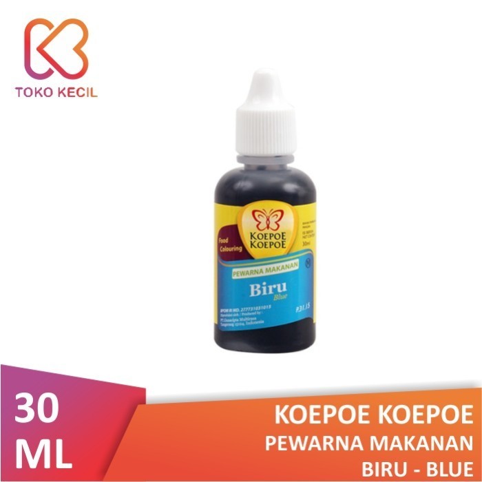 Koepoe Koepoe Pewarna Makanan Biru 30ml