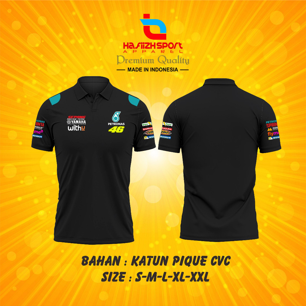 KAOS POLO RACING YAMAHA PETRONAS 46 PREMIUM