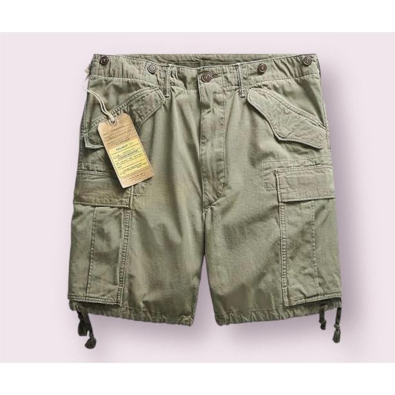 CARGO SHORT PANTS RRL RALPH LAUREN  | CELANA PENDEK CARGO BY POLO SLIMFIT BAHAN KATUN COTTON NON STR