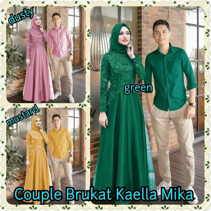 Couple Brukat Kaella Mika dan Megan dan Zulaikha Dan Keyzia