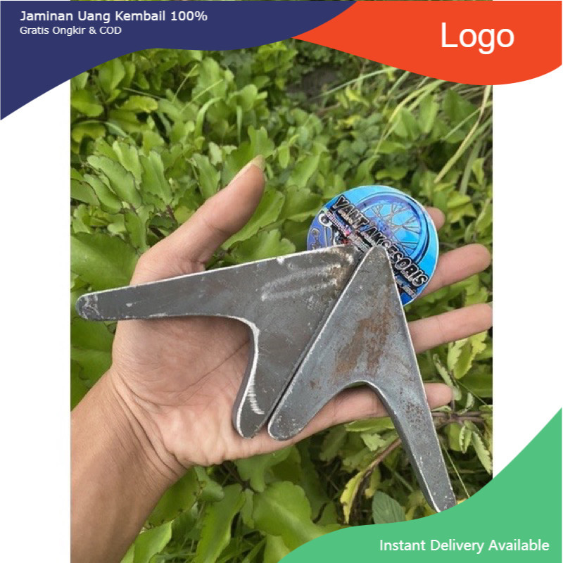 (COD)Manisan rangka CB GL100 pemanis rangka cb sudutan rangka cb gl100 gl 100 tebal presisi