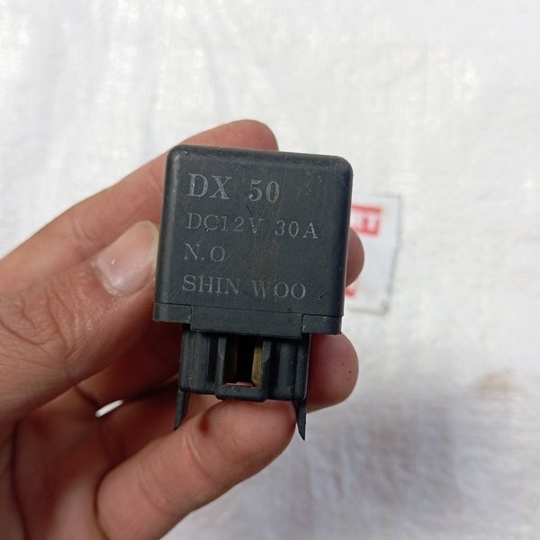 Relay DX 50 SHIN WOO DC12V 30A KAKI 4