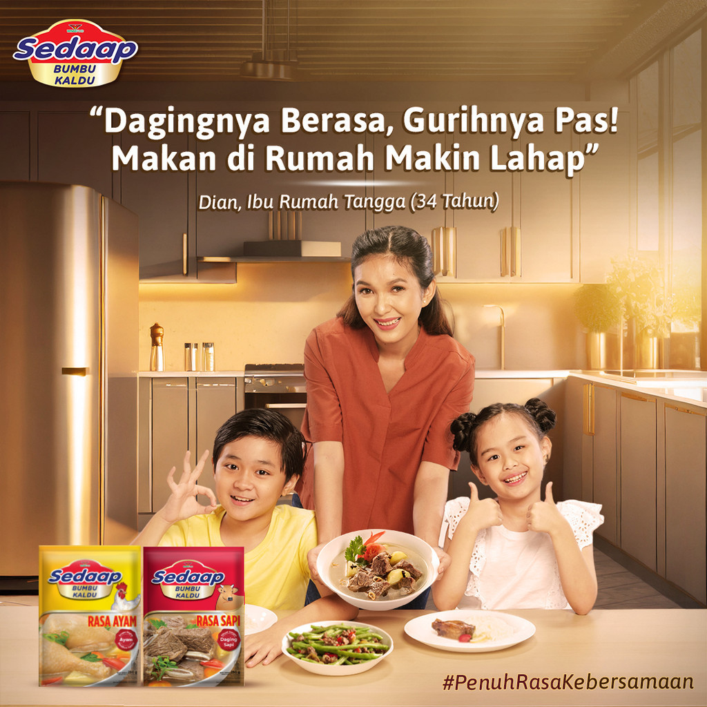 Sedaap Bumbu Kaldu Sapi 100 gr x36 - Gambar 3