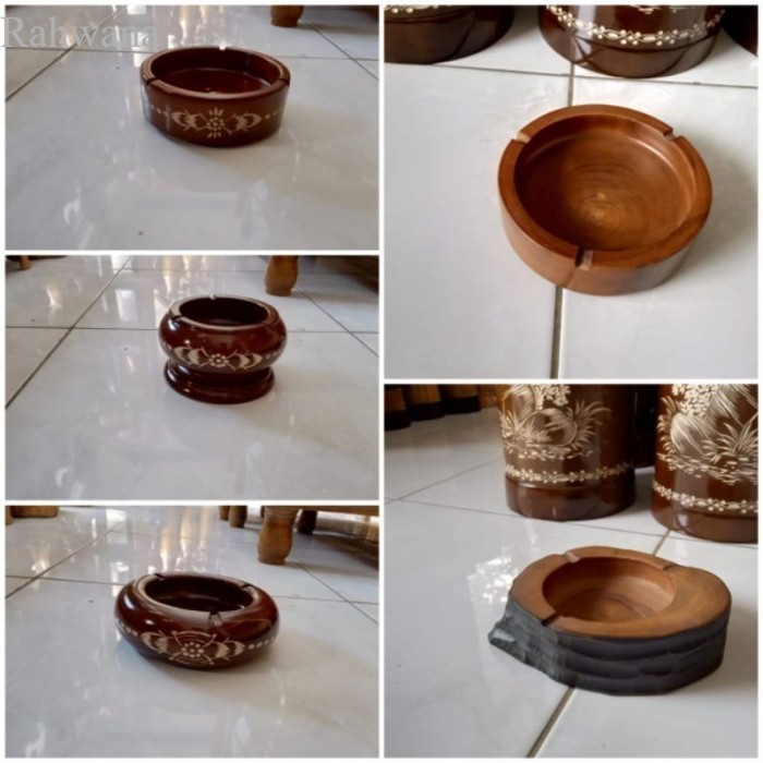

Asbak Kayu Jati Cukit/Ukir Murah