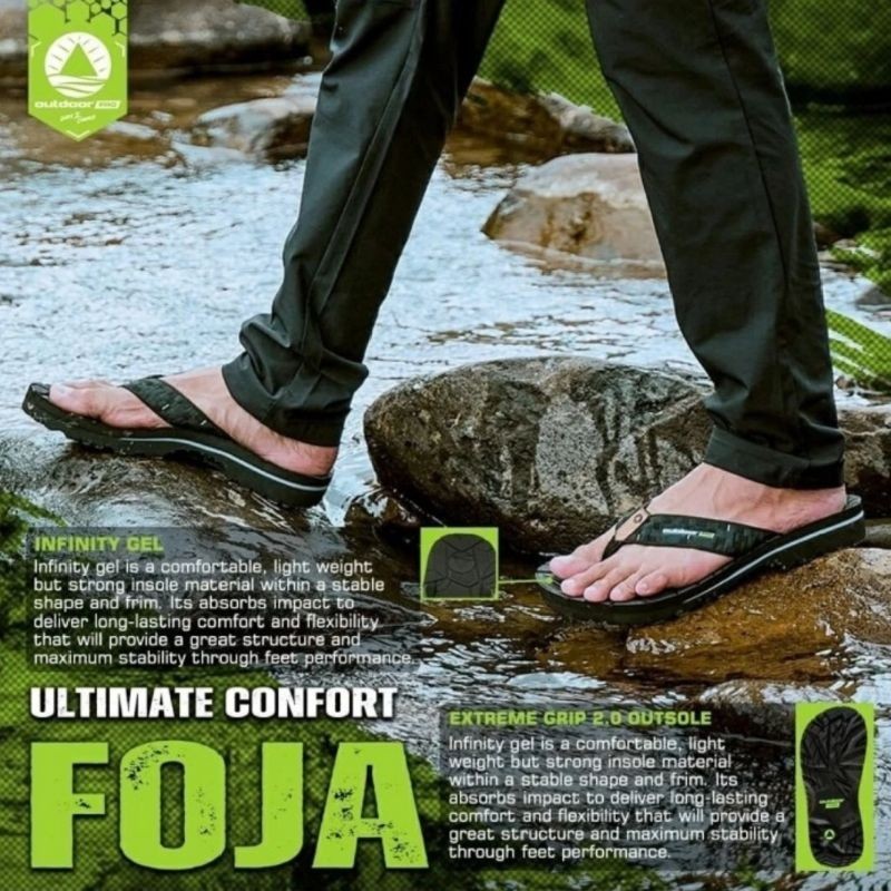 Sandal Outdoor Pro FOJA JX Sandal Gunung Pro Outdoor FOJA ORIGINAL