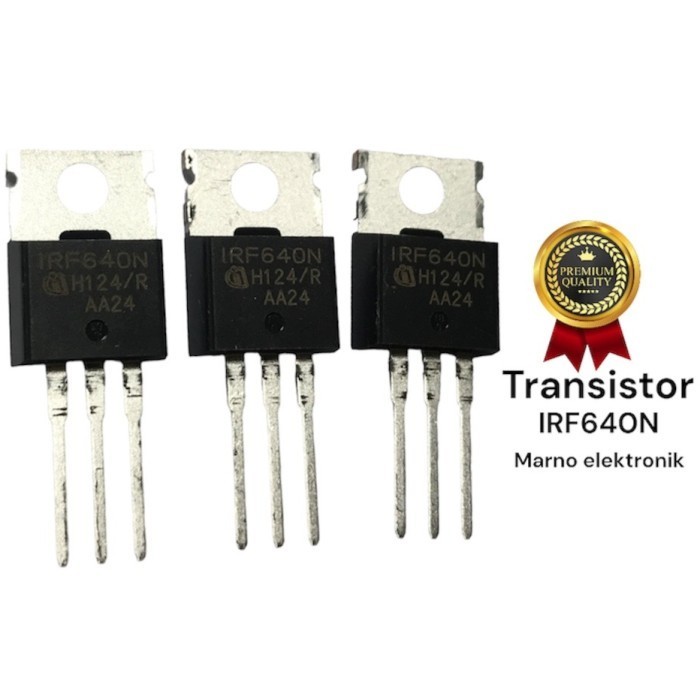 TRANSISTOR TR IRF640N IRF 640N ASLI ORI ORIGINAL -BB12