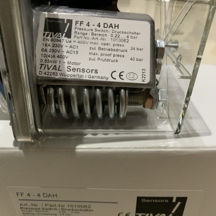 tival pressure switch ff 4 4 dah