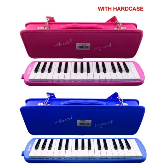 (HASANS HOME)Pianika Joyko Pnc-20 / Pianika Joyko Pnc-21 / Alat Musik Pianika Biru & Pink / Joyko, P