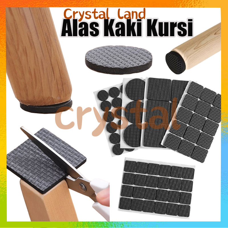 Alas Kaki Meja Kursi Silikon Anti Slip Gores / Ganjalan Kaki Kursi Meja Anti Slip / Bantalan Karet K