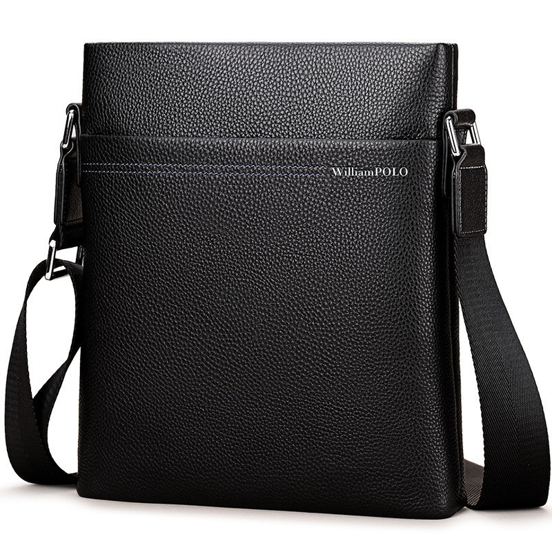 Emperor Paul Tas Bahu Pria Tas Messenger Tas Bisnis Baru Ransel Kulit Kecil Pria