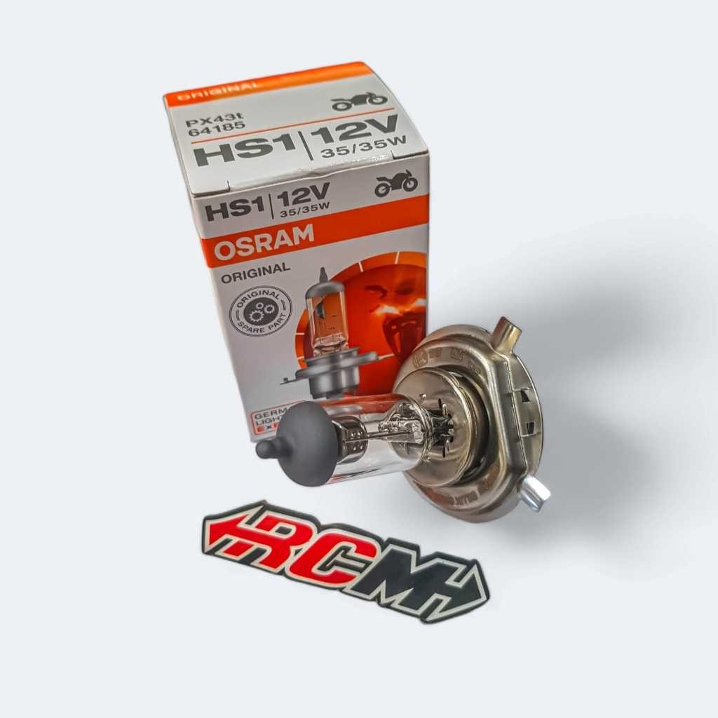 BULB BOLAM BOHLAM LAMPU DPN DEPAN HS1 H4 12V 35W 35WATT 35 WATT VIXION OLD LAMA NVL CB150R SCOOPY FI