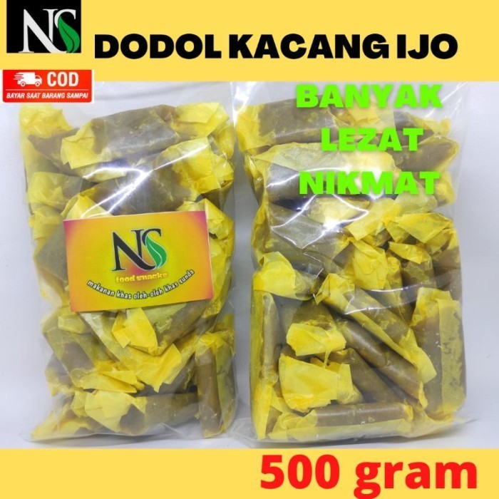 

promosi toko [TERMURAH] MAKANAN KHAS DODOL KACANG HIJAU OLEH OLEH CILILIN WAJIT