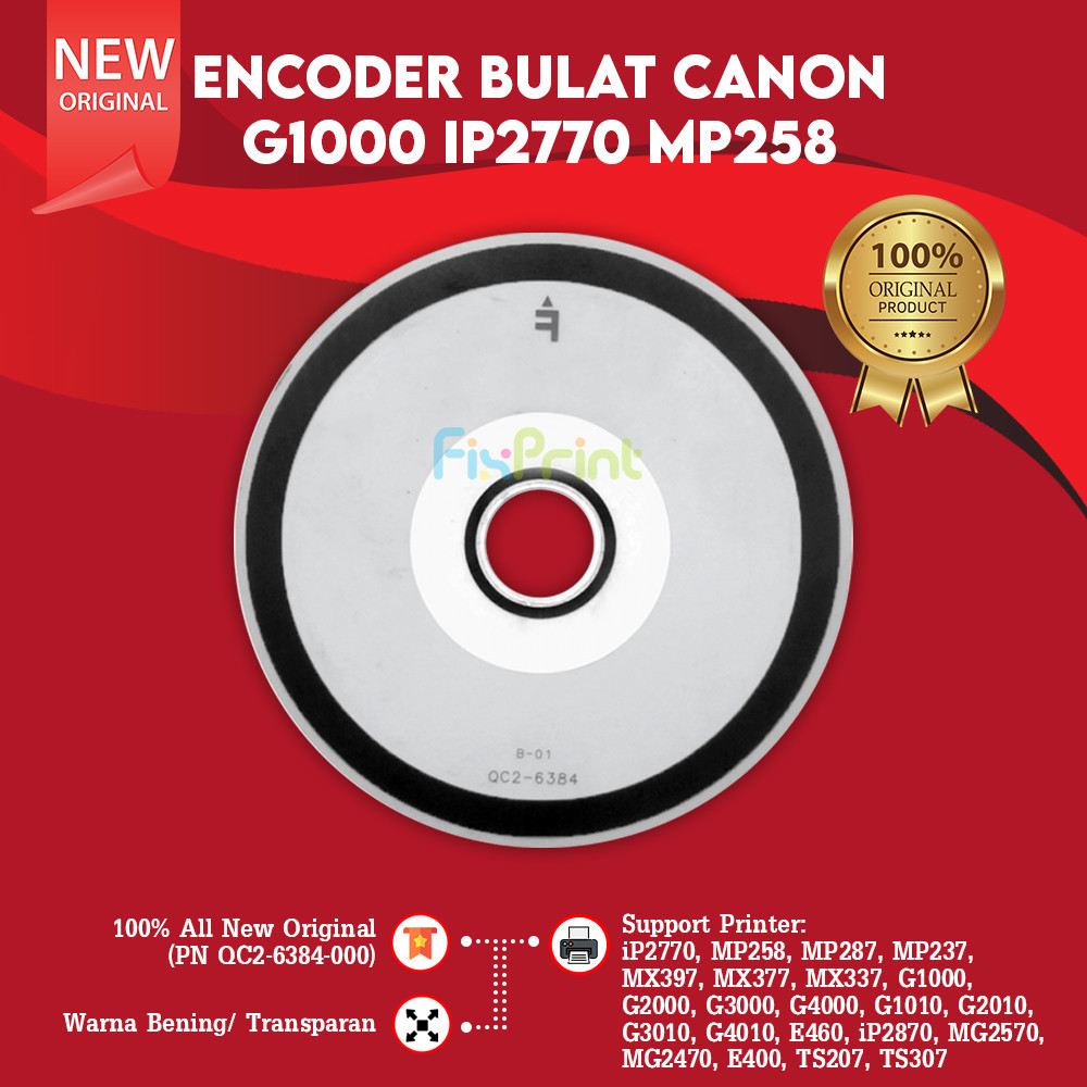 Encoder Bulat Pixma Canon 2770 IP2770 mp258 mp287 Canon Timing Disk Printer