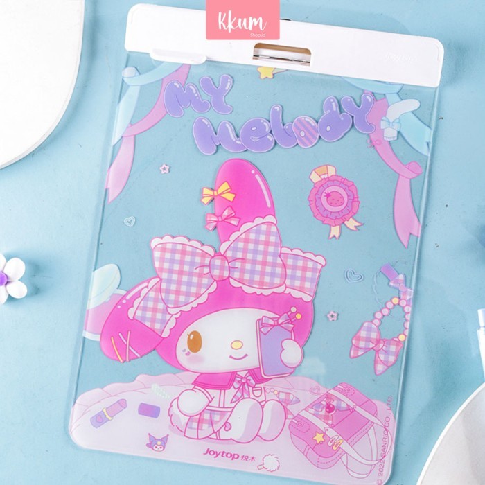 

A4 papan jalan akrilik sanrio/ Clipboard test board papan ujian - Melody