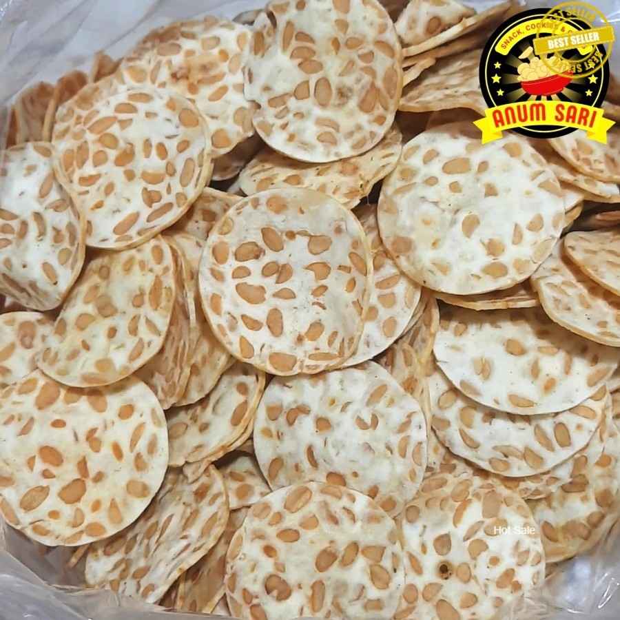 

Keripik Tempe Oven Mini Gurih Renyah 250 Gram - Anum Sari