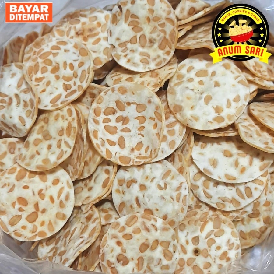 

Keripik Tempe Oven Mini Gurih Renyah 250 Gram - Anum Sari