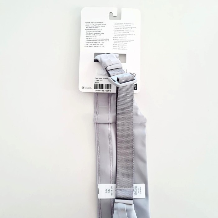 Lululemon Fast and Free Running Belt - SILD - S/M dovasoid