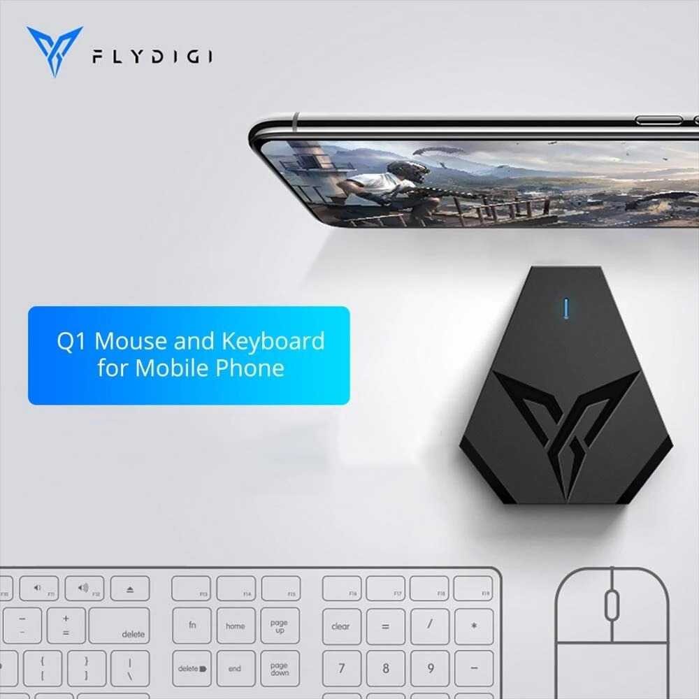 Flydigi Bluetooth Adapter Teclado Converter Mouse and Keyboard - FeiZhi Q1 [TITIKDAYA]