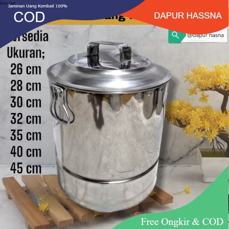 Dandang Nasi Buleng Kukusan Nasi