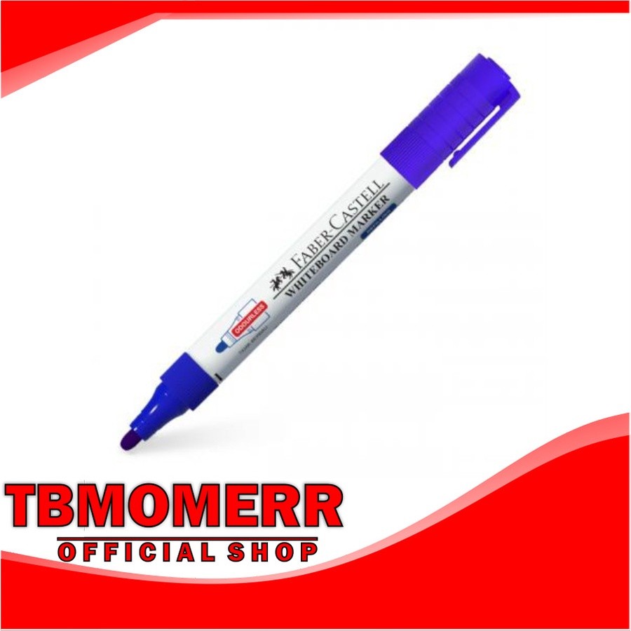 

ECO WHITEBOARD MARKER BLUE INK FABER-CASTEL 552951/SPIDOL BIRU