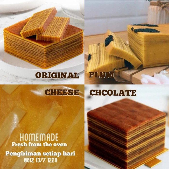 

Kue Lapis Legit Hampers Imlek CNY Natal Lebaran Idul Fitri 20x10x6 cm - ORIGINAL, REGULER BOX