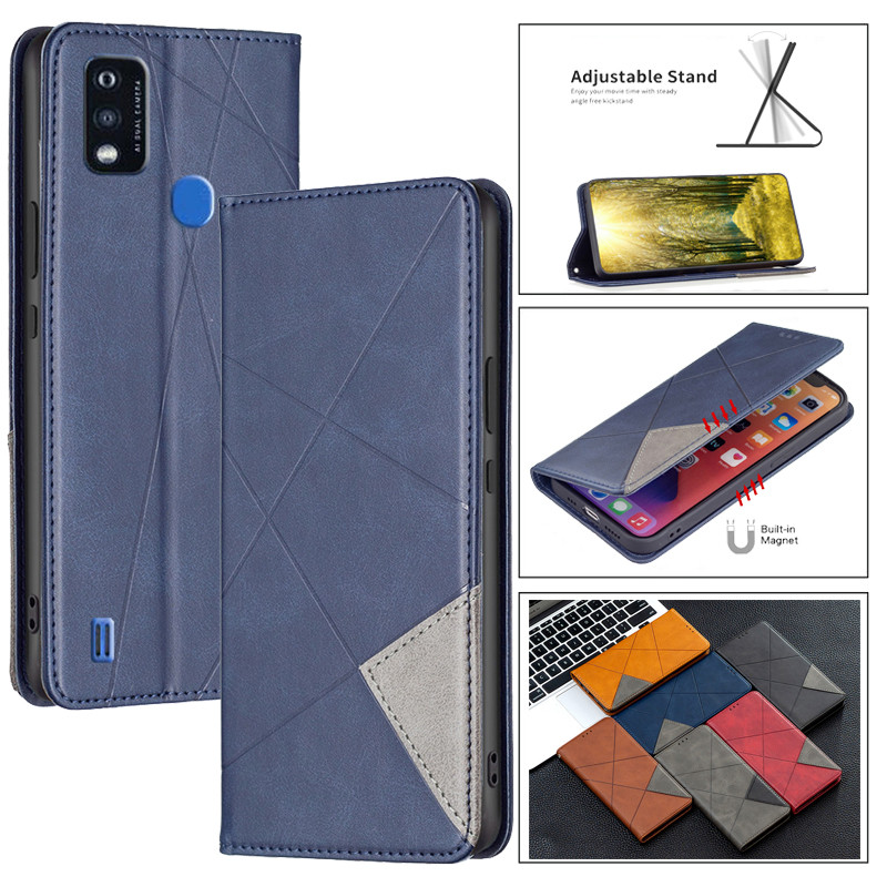 For ZTE Blade A51 Fundas Leather Phone Wallet Case For ZTE A51 Blade A52 A31 A71 ZTEA51 Ztea31 zteA5