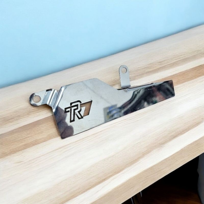 Cover Leher Radiator Nmax New Aerox New bahan besi bagus hitam dan chrome silver pnp terlaris medan 