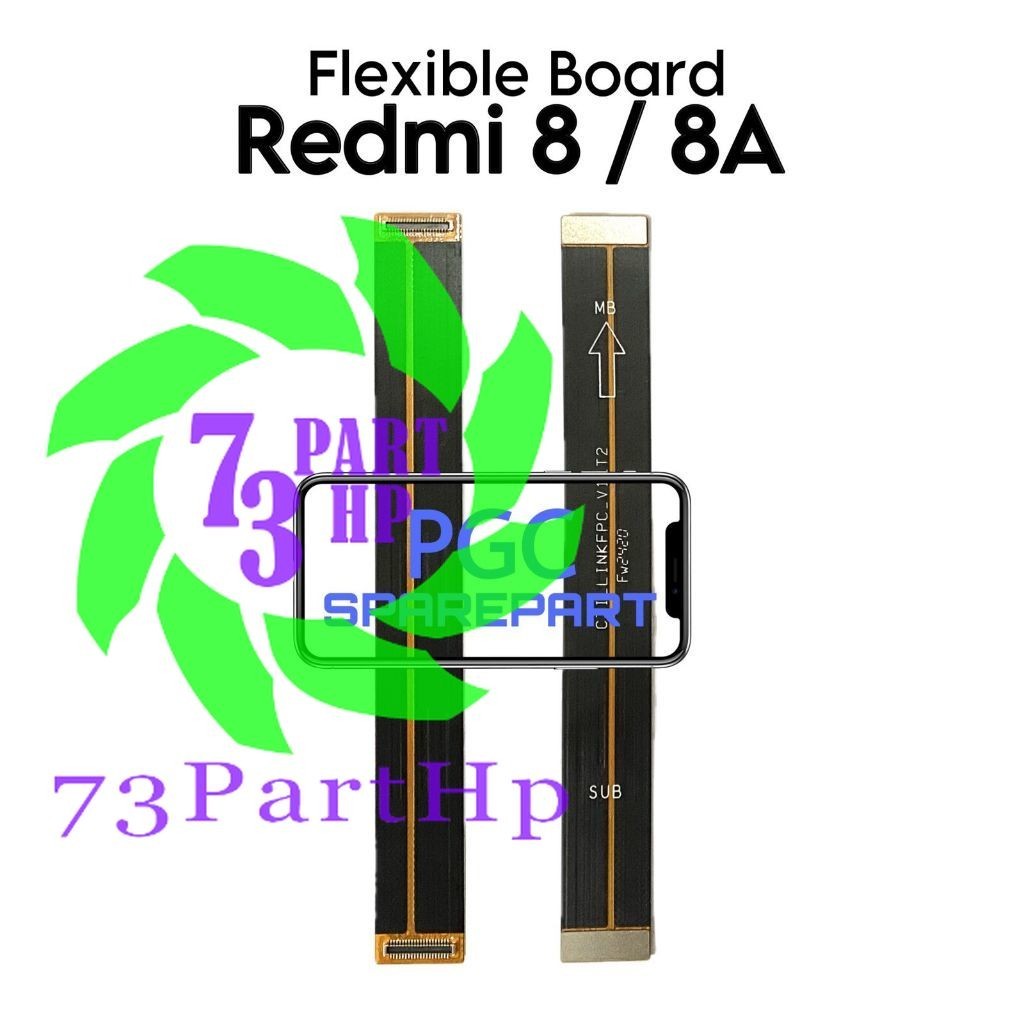 Original Flexible Konektor Board ke Charger Xiaomi Redmi 8 / 8A / M1908C3IC -  Flexible Flexibel Fle