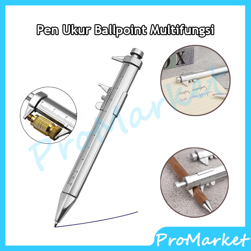 

Pulpen Sigmat / Pena Bolpoin Multifungsi Jangka Sorong Ruler Penggaris Alat Ukur / Measuring Tool / Pen Ukur Sigmat Ballpoint Multifungsi Measuring Tool Scale Ruler