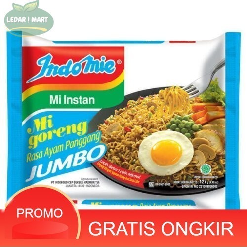 

Indomie Goreng Ayam Panggang Jumbo Mie Instan 127 gram