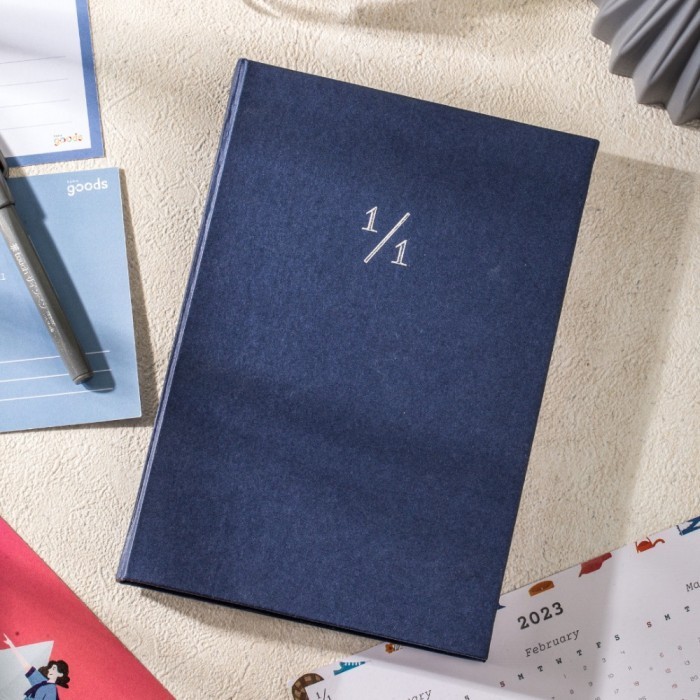 

Kamagoods.co 1/1 Mindful Journal-Buku Jurnal-Daily Journal - Orange