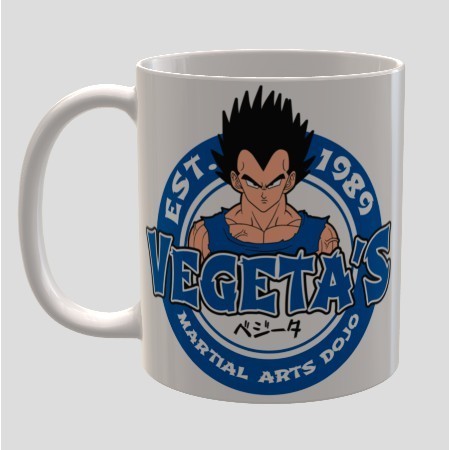 Mug Gelas | Hampers | Hadiah | Dragon ball Bejita dojo Mug CR13