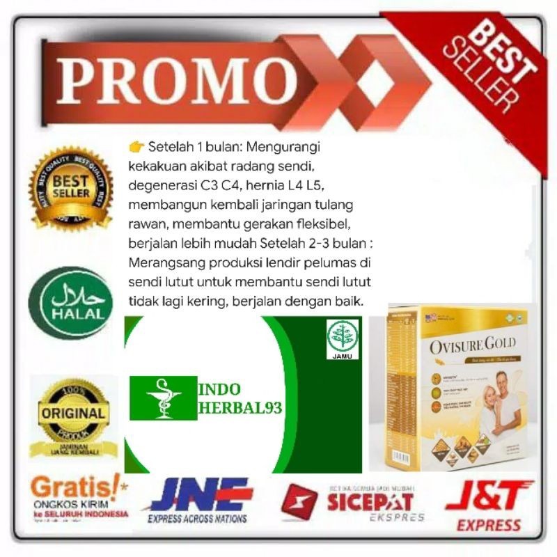 

OVISURE GOLD SUSU MILK UNTUK MENGUATKAN TULANG DAN SENDI KESEHATAN TULANG