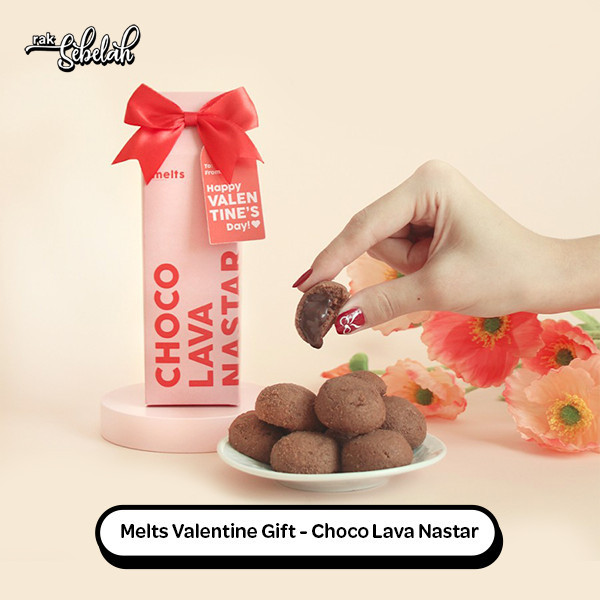 

Melts Valentine Gift Choco Lava Nastar | Hadiah Hampers Cokelat Parcel